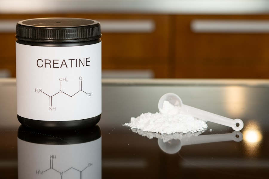 Creatine monohydrate tub